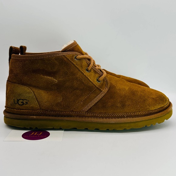 UGG Shoes Ugg Mens Neumel Chestnut Suede Shearling Wool Lined